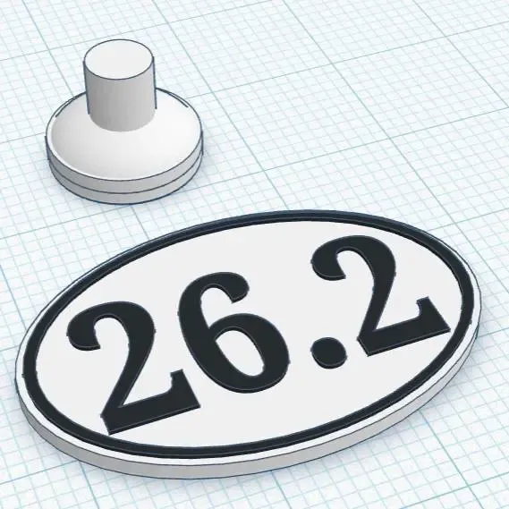 26.2 Croc Charm