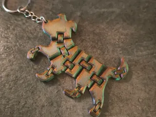 dog keychain flexi