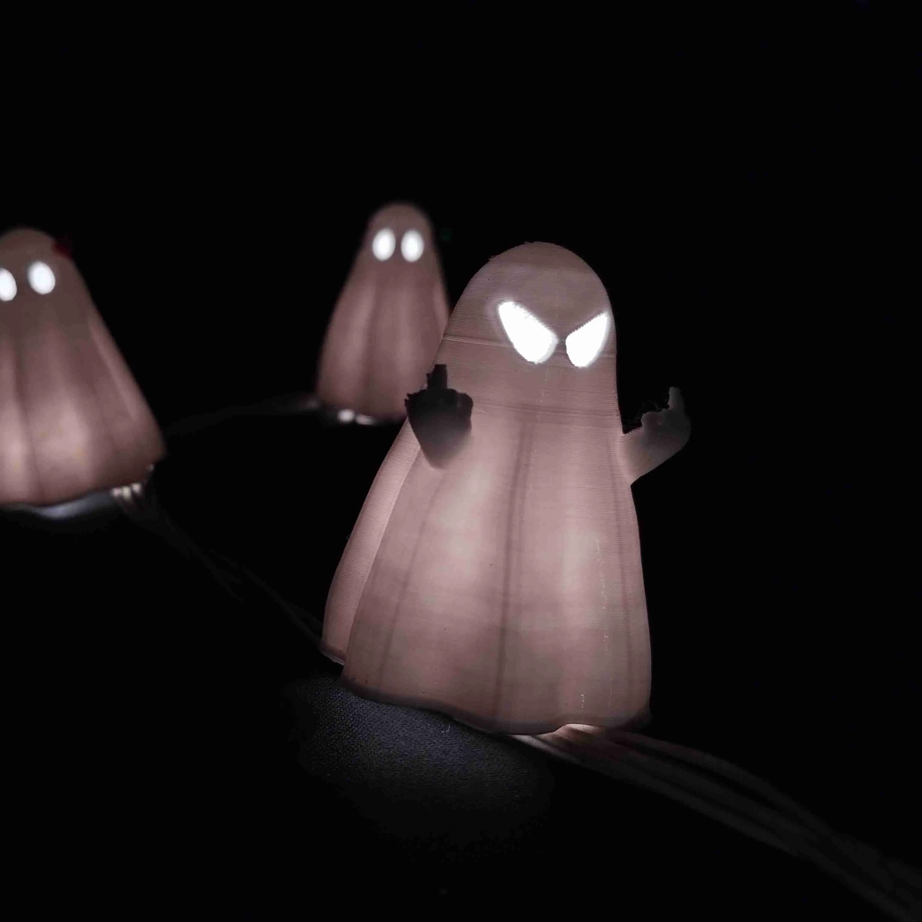 HALLOWEEN SPECIAL CUTE LITTLE ANGRY GHOST