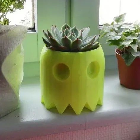 Ghost Pacman Planter