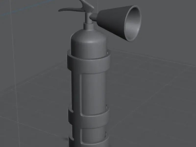 FIRE EXTINGUISHER WITH BRACING