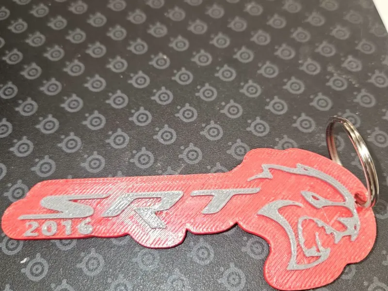 Hellcat Keychain