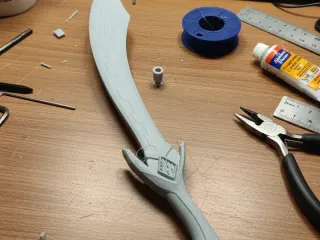keychain (Ryuki Sword)