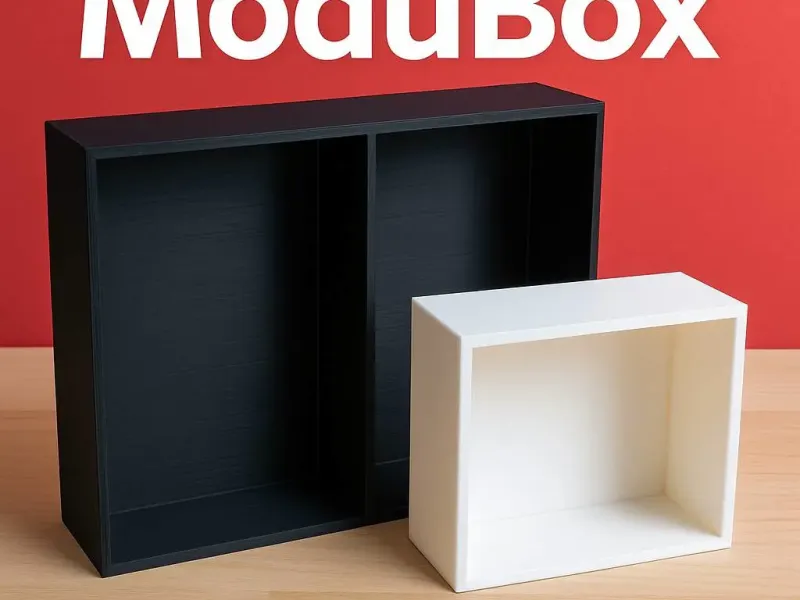 ModuBox avec couvercle coulissant