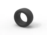 Tire of Asphalt Modified stock car Scale 1:25-6