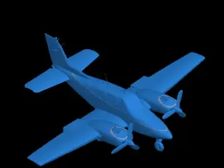 Beechcraft Baron 55 🐝