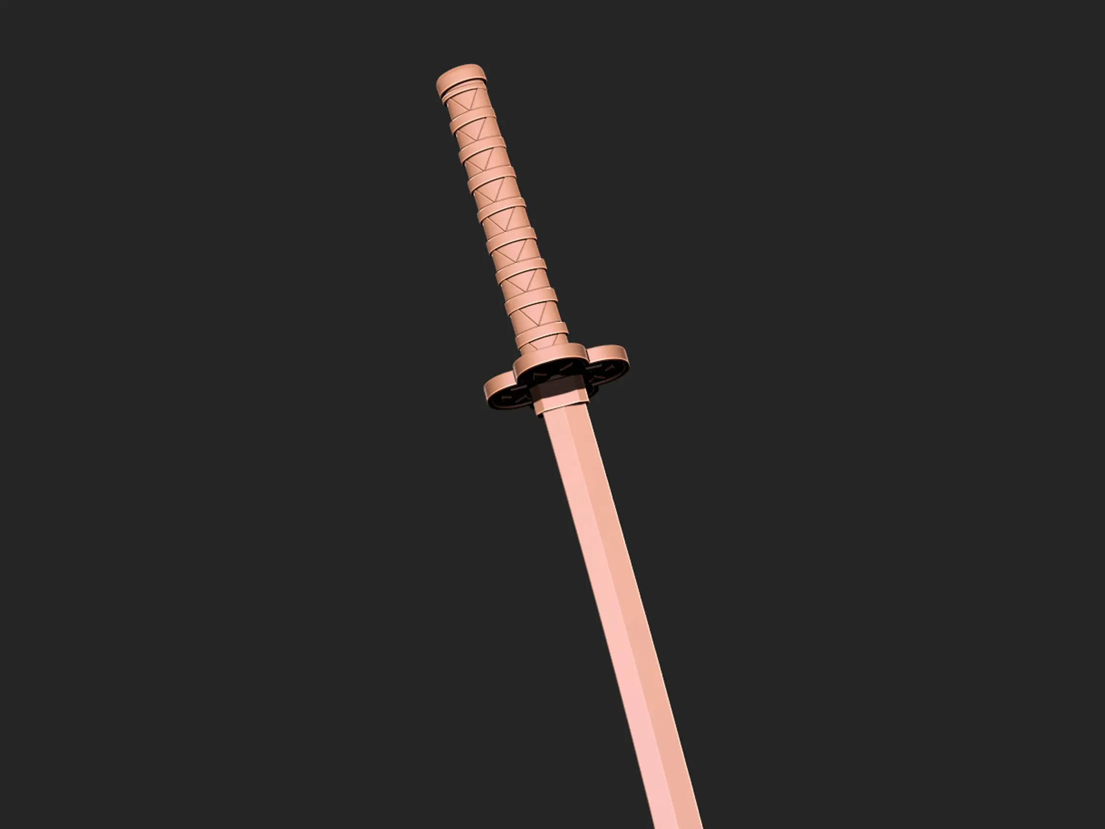 Katana Zenitsu Demon slayer - Modelo de impresión 3D