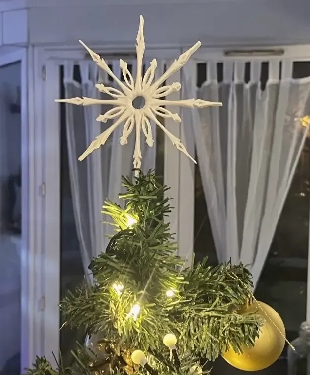 Étoile de noël pour sapin #Xmas