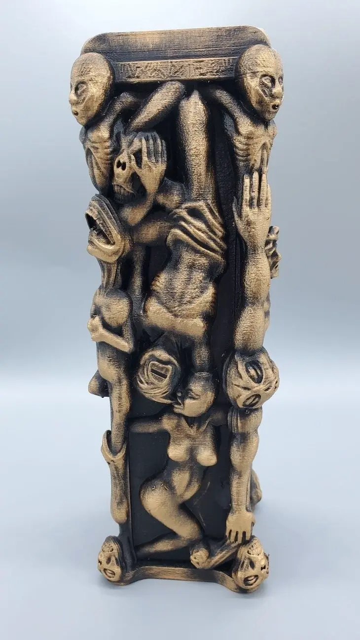 Hellraiser Pillar of Souls Closed Mouth 3D print model