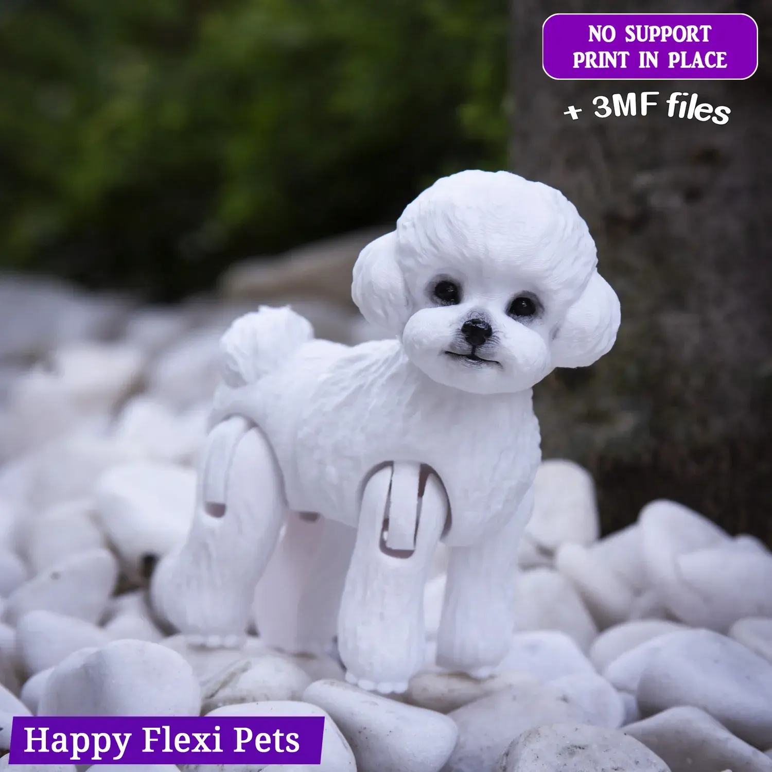 Toy Poodle the articulated flexi toy