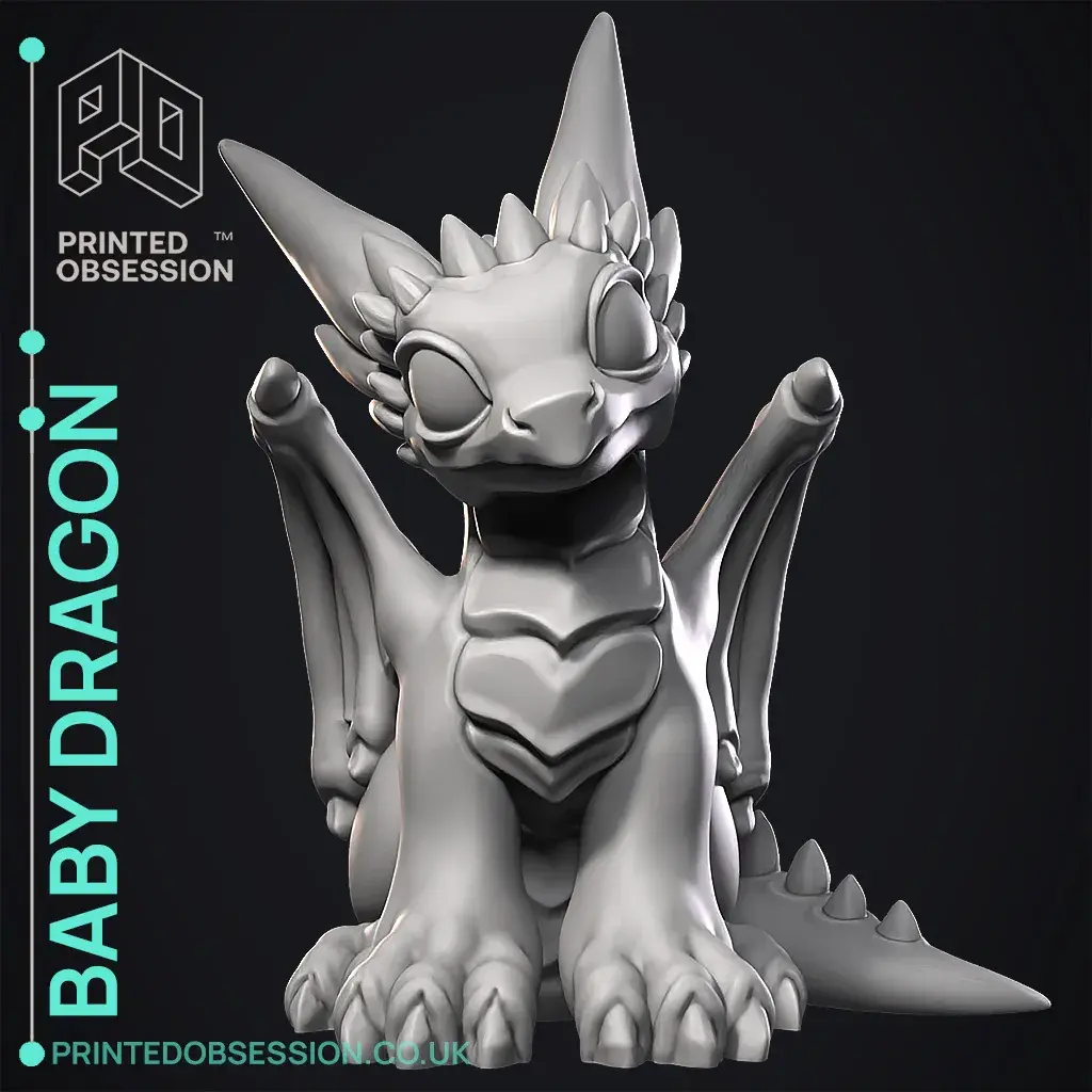 [EXCLUSIVE]Baby Dragon-Creality Cloud c/o Printed Obsession