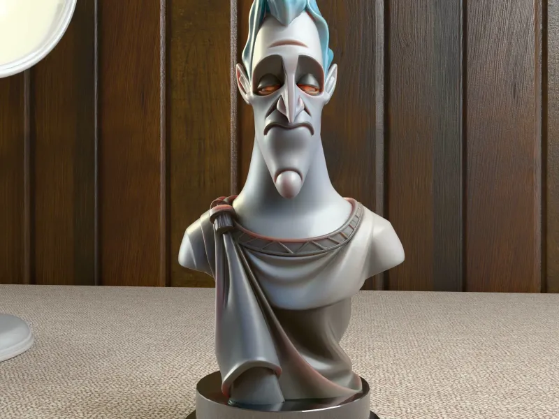 Hades Bust Hercules Movie