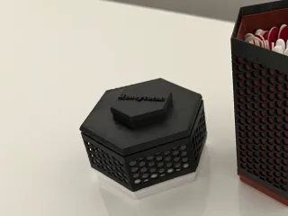 Small stackable organisers - Honeycomb Range