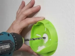 Recoge polvo de taladrar