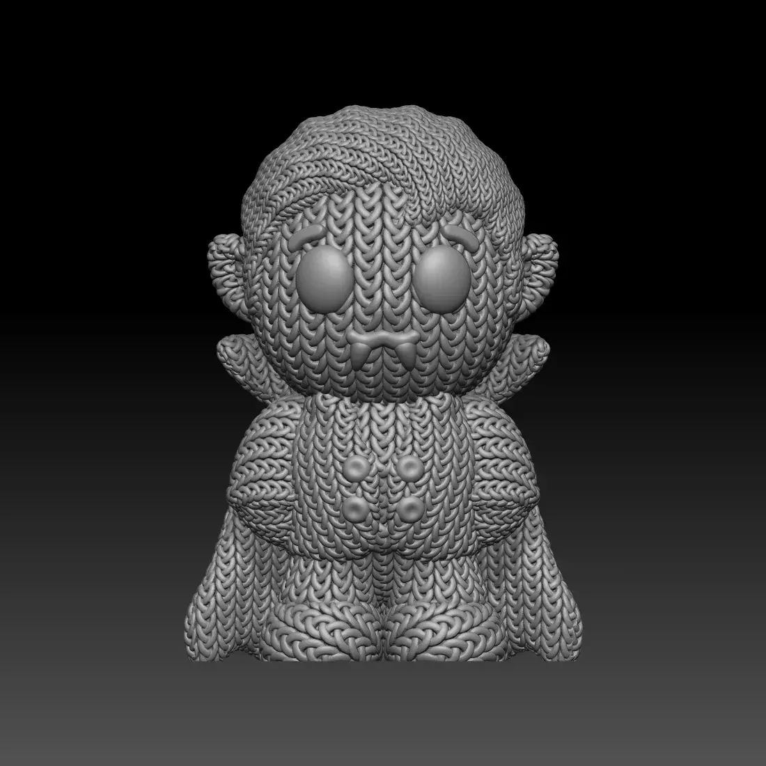 Knitted Vampire