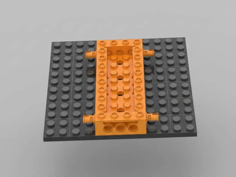 Base vehiculo Lego (4616)