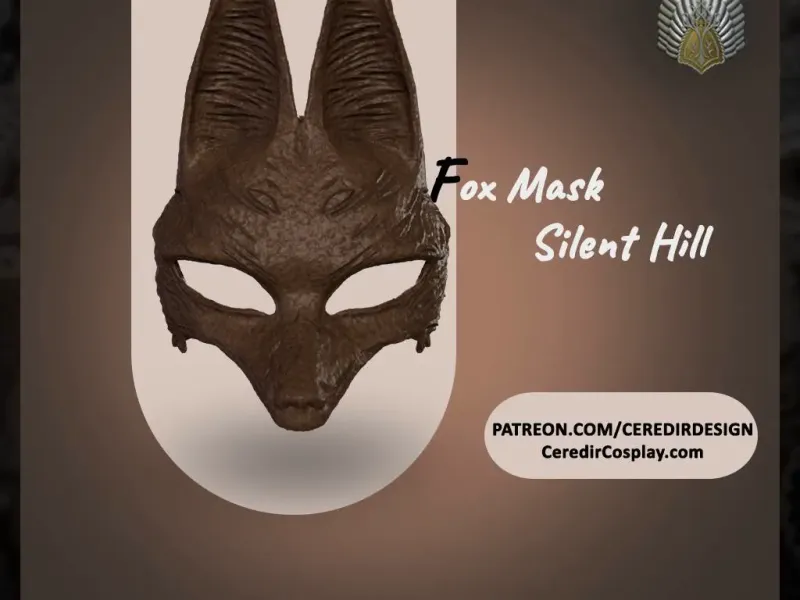 Fox Mask Silent Hill 3d digital download