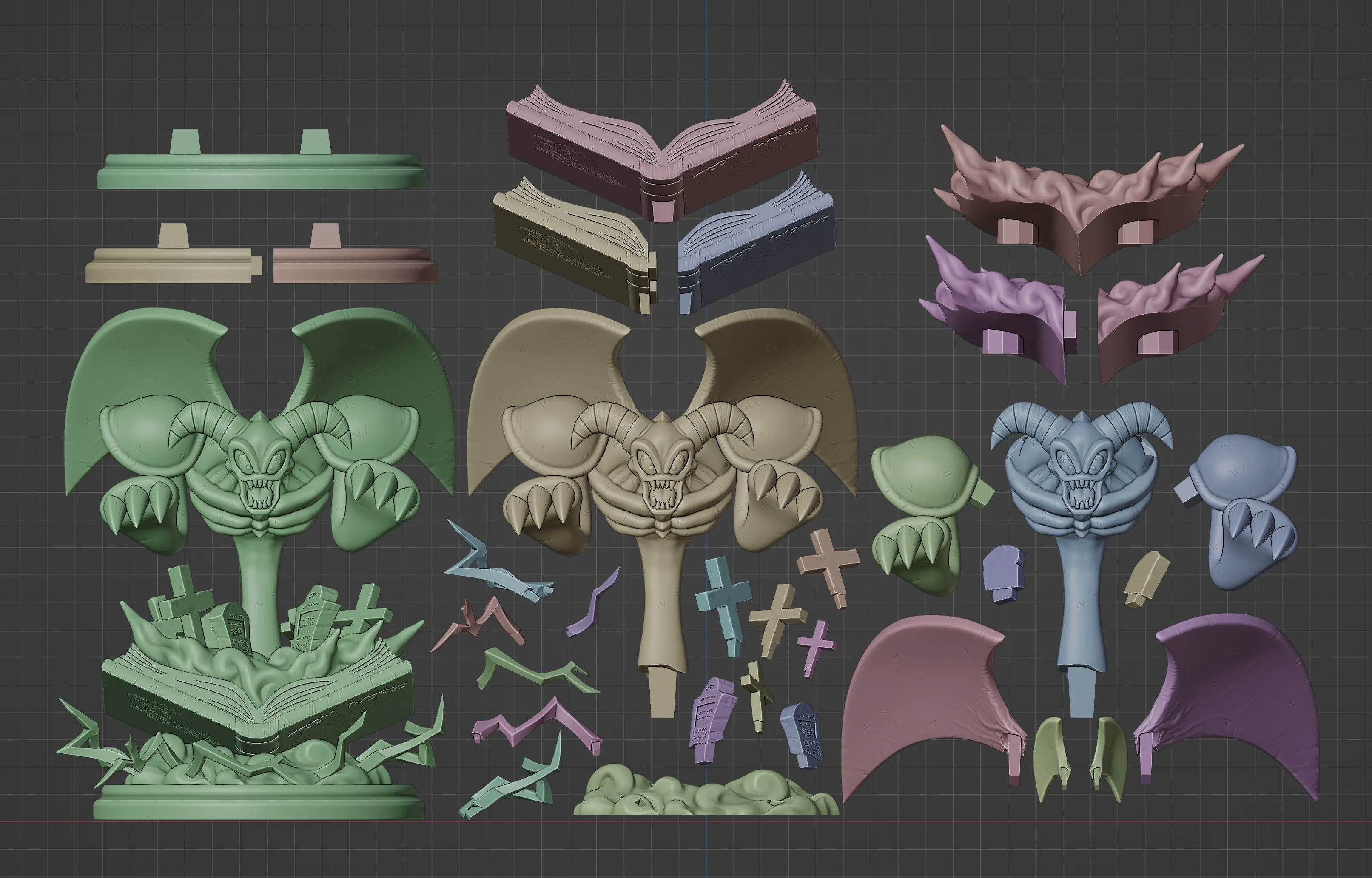 Toon Summoned Skull - figure - yugioh