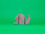 Text Flip - Snail-0
