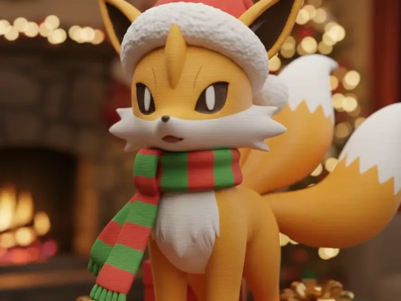 Ninetales Baby Christmas