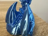 Cute ice dragon statue-2