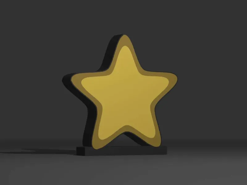 Mini Star Lightbox 15cm