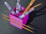 SIMPLE SQUARE DESK ORGANIZER - SMALL TOOL HOLDER-3