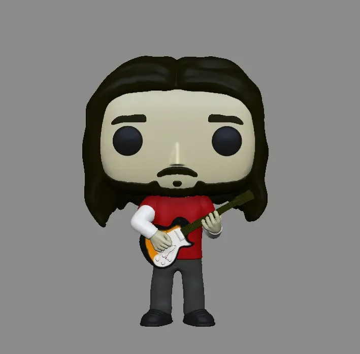Funko Guitarrista - Rote heiße Chili-Peperlen