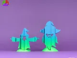 Text Flip - Wizard Bust-1