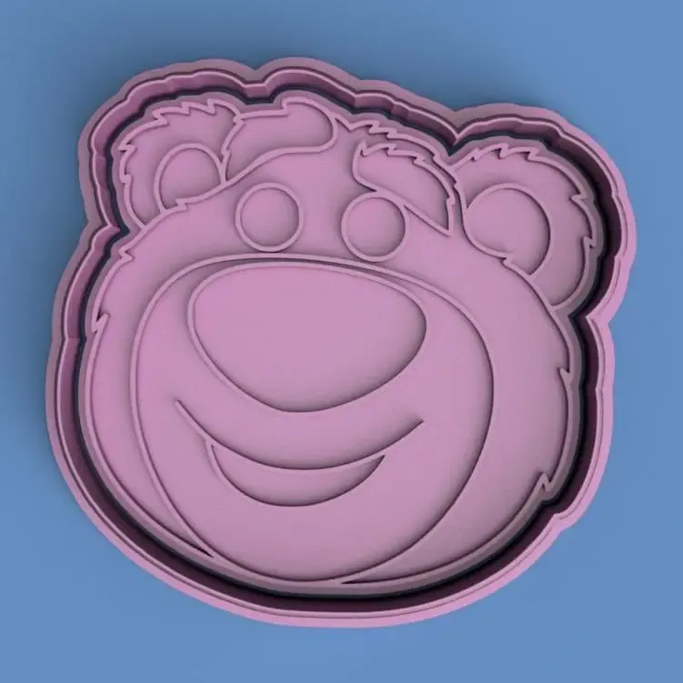 Toy story cutter + stamp -Lotso