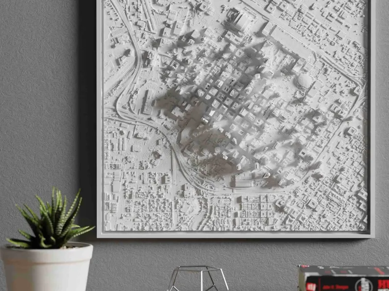 3D MODEL OF HOUSTON, TEXAS, USA