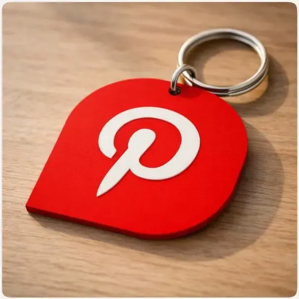 Llavero Red Social Pinterest