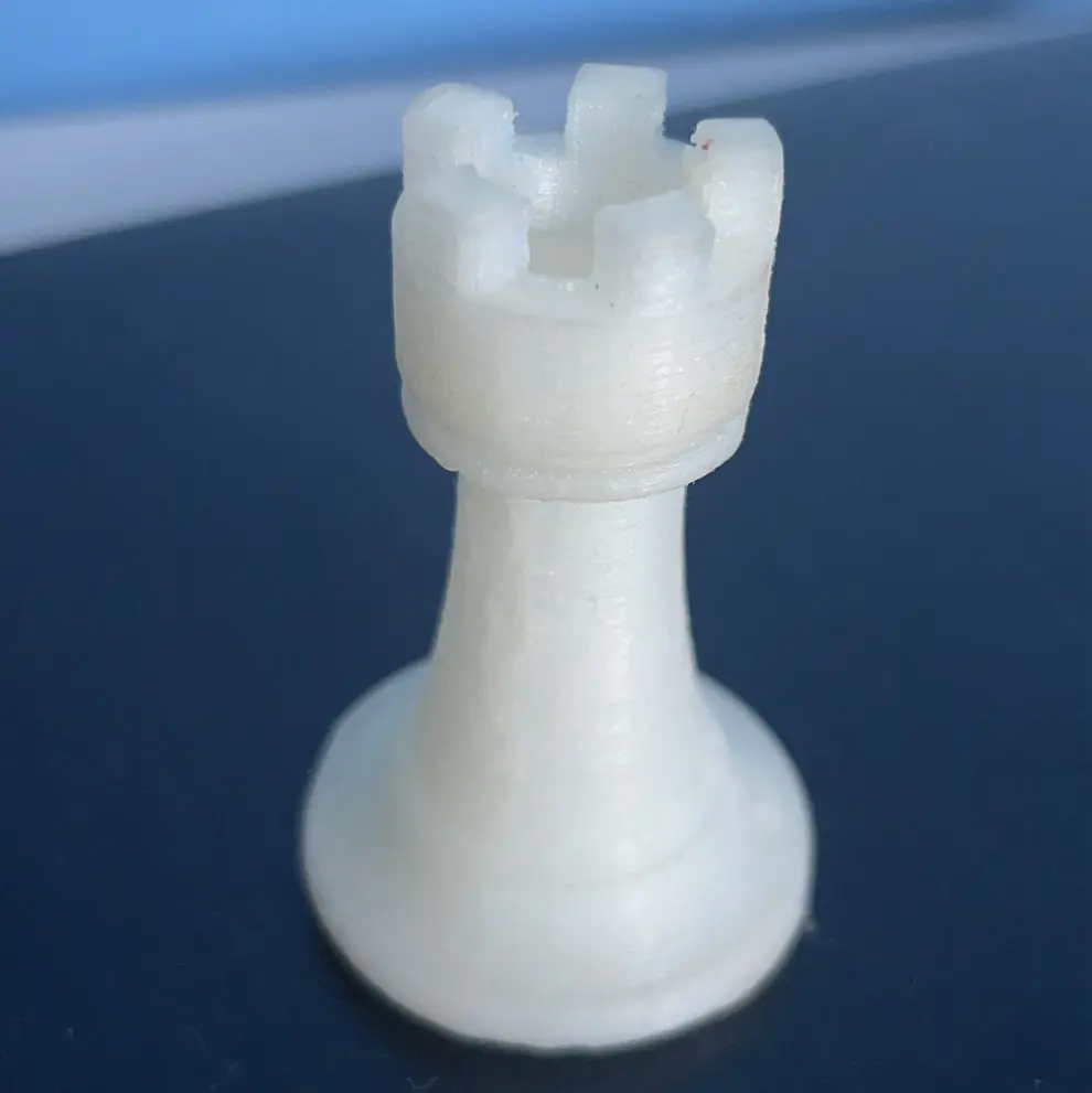 3D Printer Files | 3MF File | Rook chess piece (keyring optional ...