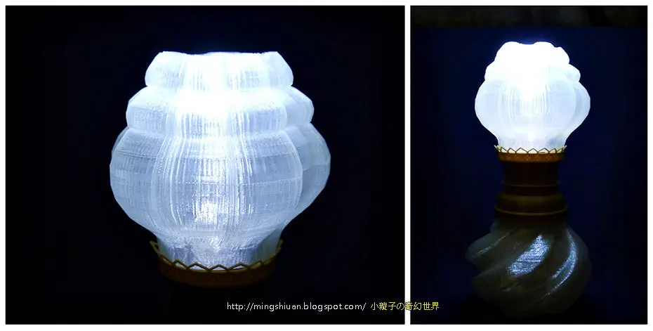 Victorian Hurricane Lamp-Lampshade Modify