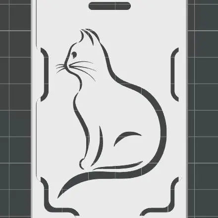 Score Card Case - Cat model