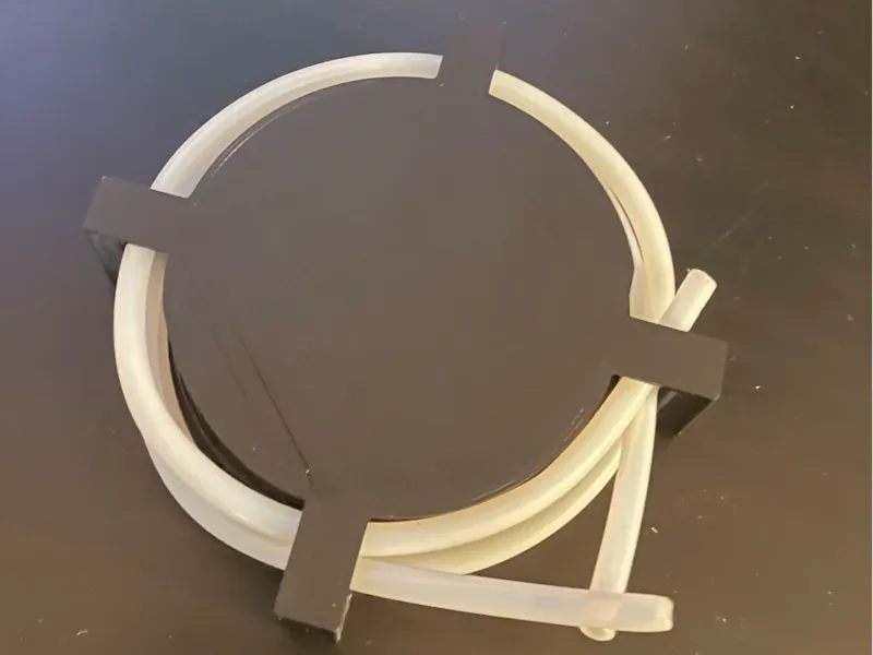 PTFE tube holder