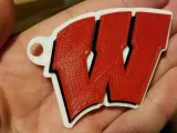 Badgers Keychain-0