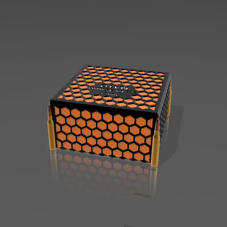 5.56x45mm nato ammo box 100ct