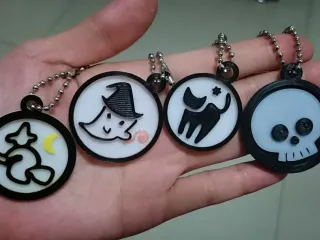 Halloween key chain
