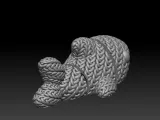 Knitted Flexi Shark-7