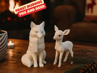 FROST BUDDIES – FOX & DEER