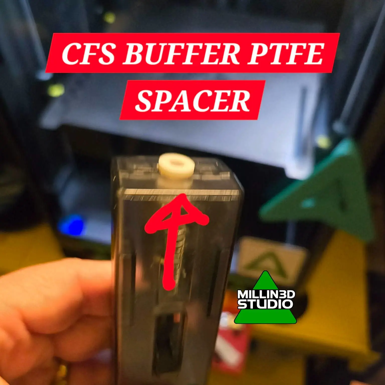 Creality CFS Buffer PTFE spacer Replacement