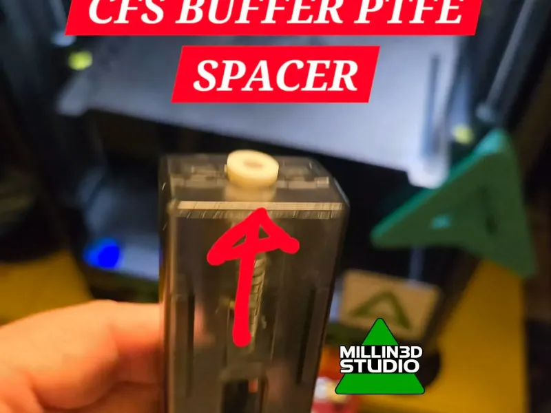Creality CFS Buffer PTFE spacer Replacement