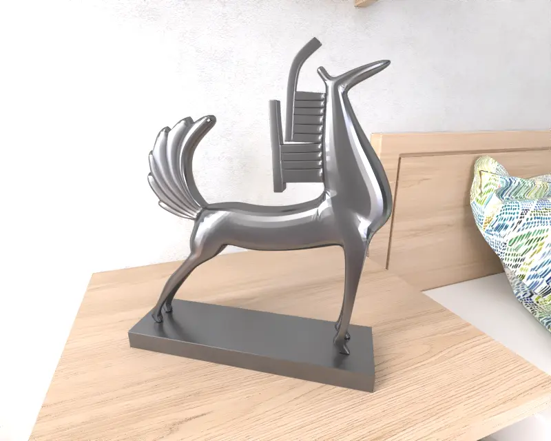 Egyptian Dog Sculpture