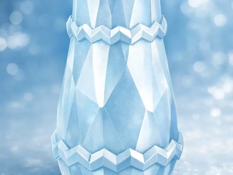 Elemental Frost Vase