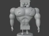 MUSCLED SPONGEBOB - BOB ESPONJA MUSCULOSO-1