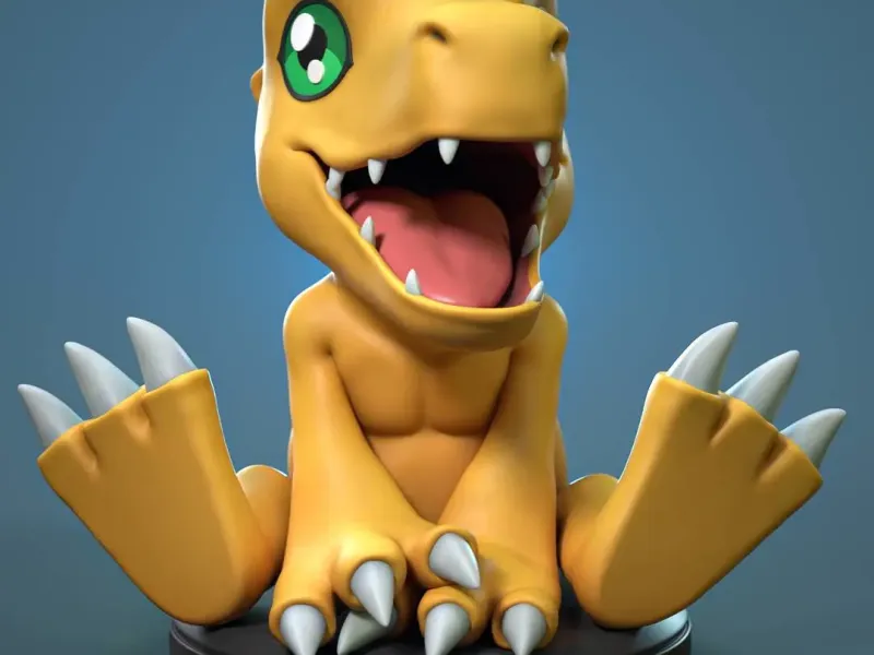 Agumon Digimon Anime Figure