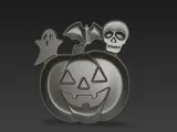 Haunted Pumpkin Platter-1