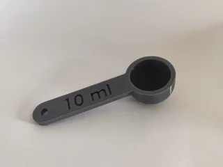 Simple 10ml Measuring Spoon | Kitchen Scoop