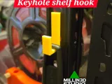 Keyhole Shelf Hook-0